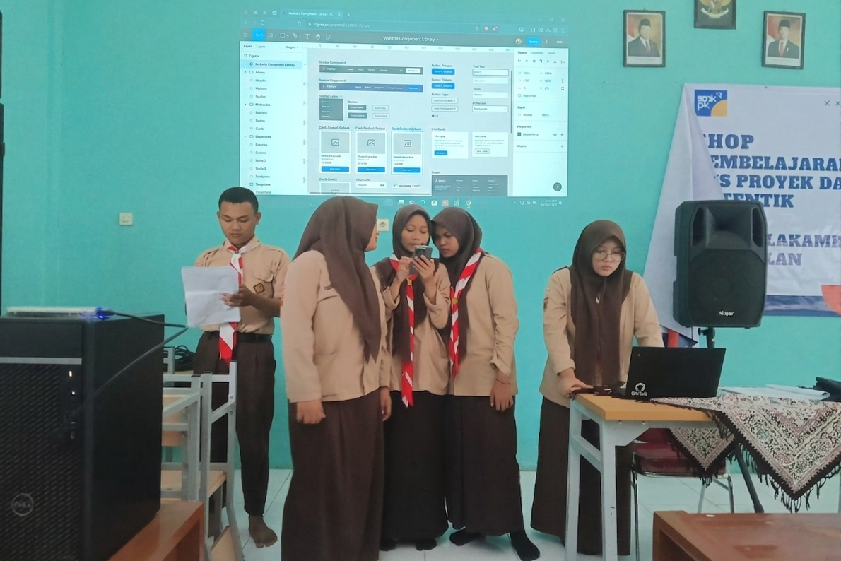 Presentasi Perancangan Desain Komponen Website dengan Figma